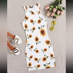 Sunflower mini dress size small
